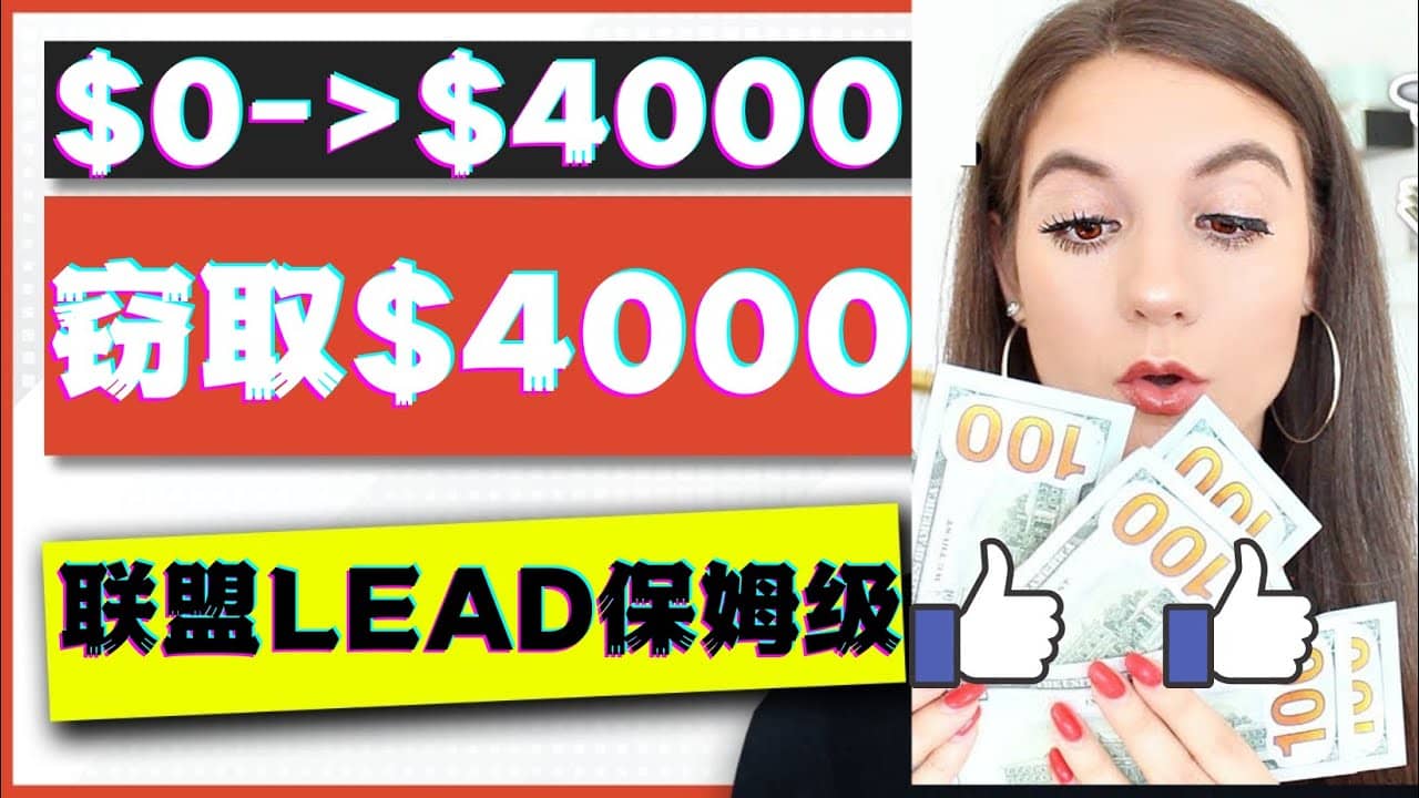 2023国外联盟项目实操保姆级教程：月入4000美元，适合初学者-飞宇网创