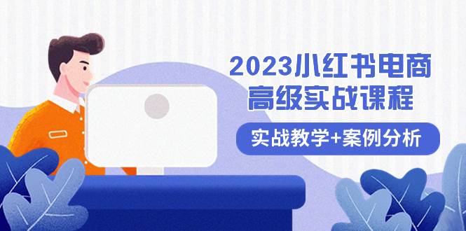 2023小红书-电商高级实战课程，实战教学+案例分析（38节课）-飞宇网创