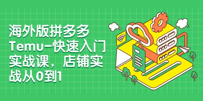 海外版拼多多Temu-快速入门实战课，店铺实战从0到1（12节课）-飞宇网创