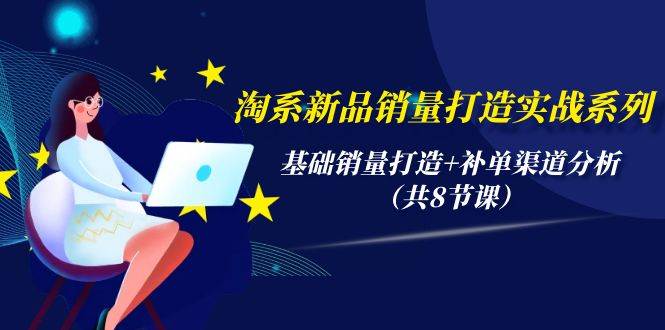 淘系新品销量打造实战系列，基础销量打造+补单渠道分析（共8节课）-飞宇网创