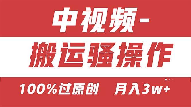 【中视频新思路】双重去重100%过原创，无脑搬运一键多渠道发布，一人可…-飞宇网创